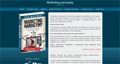 Desktop Screenshot of marketingnarracyjny.pl